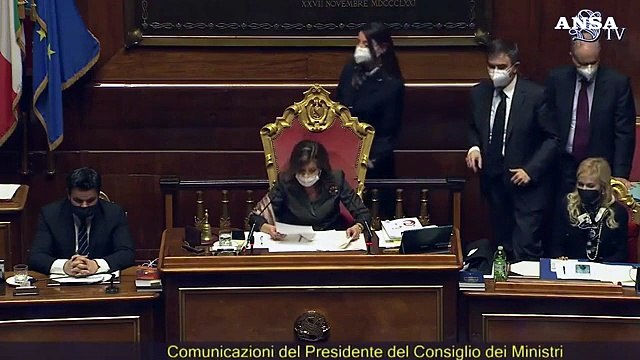 Senato, Governo incassa la fiducia: 156 si', 140 no e 16 astenuti