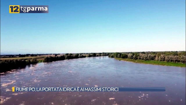 FIUME PO, LA PORTATA IDRICA È AI MASSIMI STORICI | FIUME PO, LA PORTATA IDRICA È AI MASSIMI STORICI