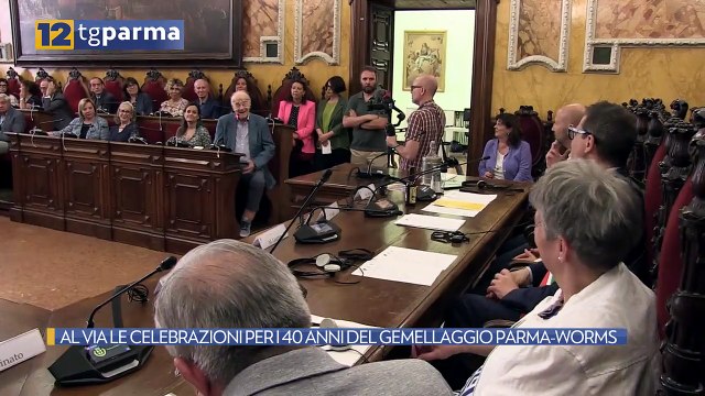 AL VIA LE CELEBRAZIONI PER I 40 ANNI DEL GEMELLAGGIO PARMA-WORMS | AL VIA LE CELEBRAZIONI PER I 40 ANNI DEL GEMELLAGGIO PARMA-WORMS