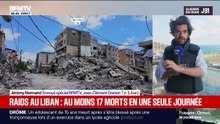 Au Liban, les frappes israéliennes ont fait au moins 17 morts ce jeudi