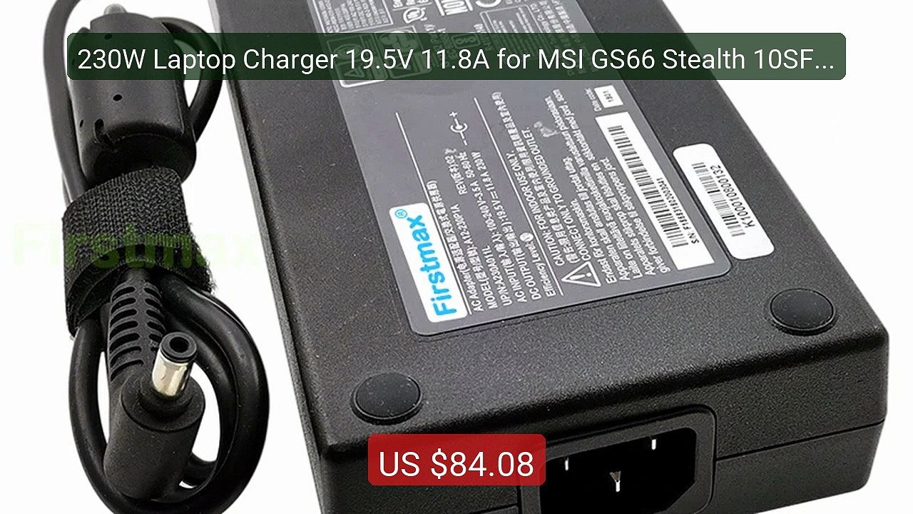 230W Laptop Charger 19.5V 11.8A for MSI GS66 Stealth 10SF 10SFS 10S... -- Top Rated 2026 | Buy Now!