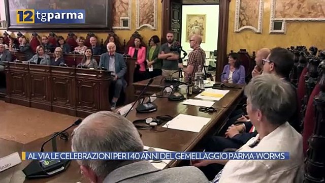 AL VIA LE CELEBRAZIONI PER I 40 ANNI DEL GEMELLAGGIO PARMA-WORMS | AL VIA LE CELEBRAZIONI PER I 40 ANNI DEL GEMELLAGGIO PARMA-WORMS