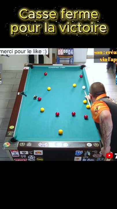 Casse ferme pour la victoire
