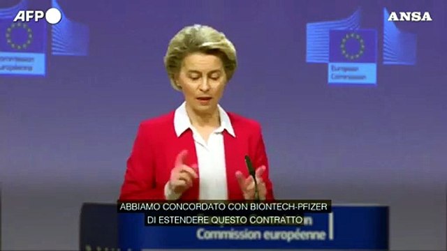 L'UE raddoppia le prenotazioni del vaccino BioNTech-Pfizer a 600 milioni di dosi