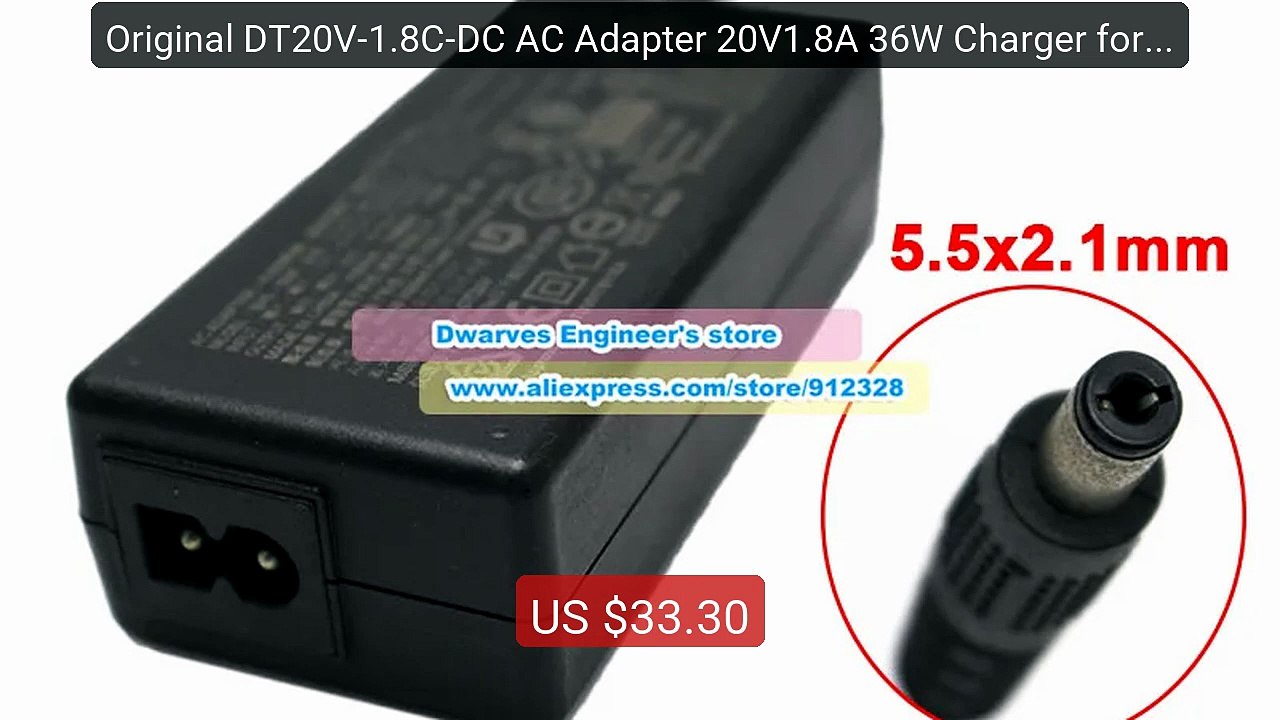 Original DT20V-1.8C-DC AC Adapter 20V1.8A 36W Charger for Bose... -- Best Buy 2026 | Great Quality!