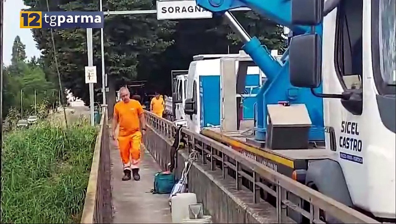SORAGNA: INIZIATE LE VERIFICHE SUL PONTE SULLO STIRONE DELLA SP 11 | SORAGNA: INIZIATE LE VERIFICHE SUL PONTE SULLO STIRONE DELLA SP 11