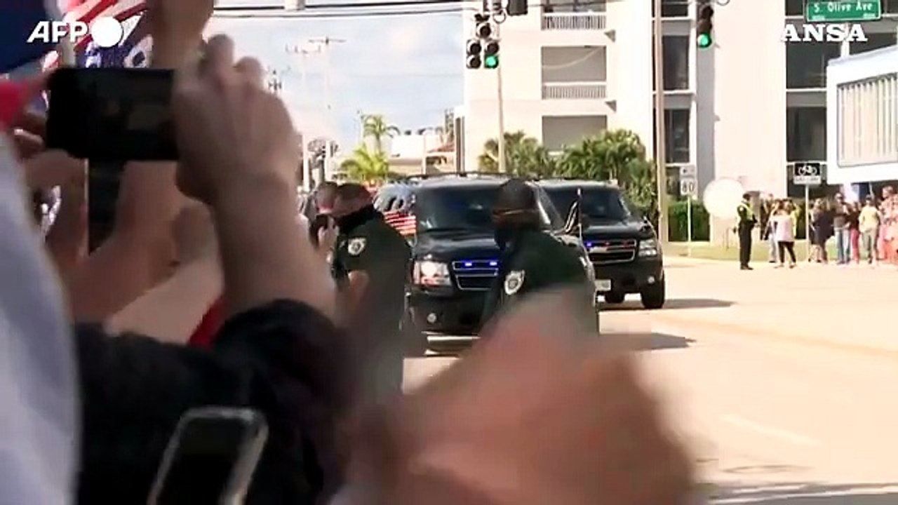 Usa, Trump rientra in Florida durante l'insediamento di Biden