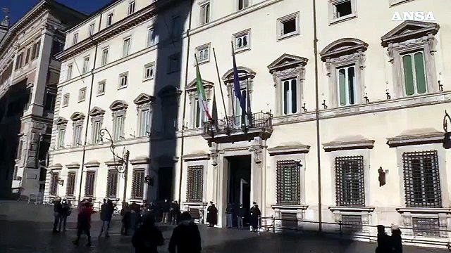 Governo, Conte lascia Palazzo Chigi per andare al Quirinale