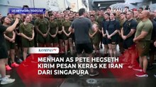 Menhan AS Pete Hegseth Kirim Pesan Keras ke Iran dari Singapura