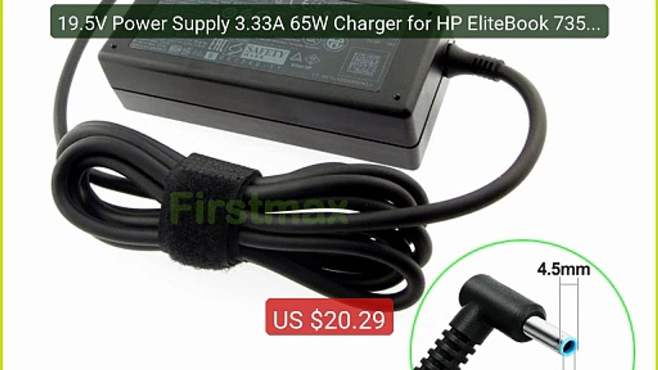 19.5V Power Supply 3.33A 65W Charger for HP EliteBook 735 745 G5 G6... -- Top Rated 2026 | Buy Now!