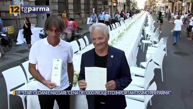 LE STAR OLDANI E MASSARI: CENA DEI 1000 PROGETTO IMPORTANTISSIMO PER PARMA | LE STAR OLDANI E MASSARI: CENA DEI 1000 PROGETTO IMPORTANTISSIMO PER PARMA