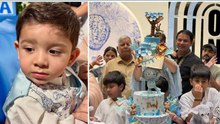Tejashwi Yadav Son Iraj Lalu Yadav Birthday Party में नहीं पहुंची बुआ Rohini Acharya,Inside Video..