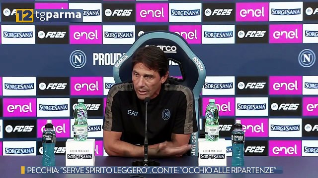 PECCHIA: SERVE SPIRITO LEGGERO . CONTE: OCCHIO ALLE RIPARTENZE | PECCHIA: SERVE SPIRITO LEGGERO . CONTE: OCCHIO ALLE RIPARTENZE