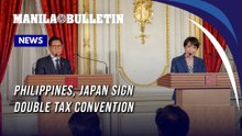 Philippines, Japan sign double tax convention