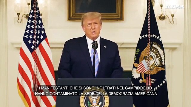 Usa, Trump riconosce la sconfitta e l'arrivo di una nuova amministrazione