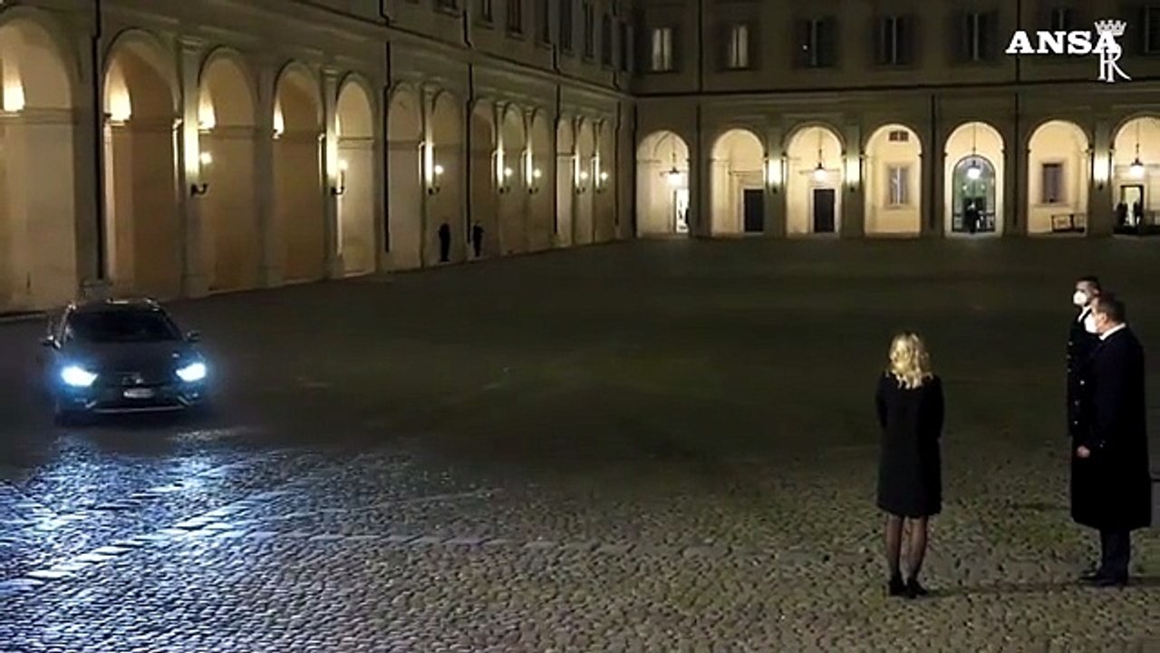 Governo, l'arrivo di Draghi al Quirinale