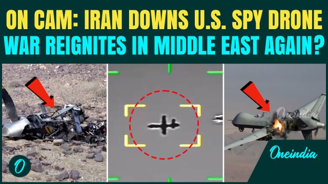 Iran SHOOTS DOWN America Drone Breaking: IRGC Fires Back at Spy Plane Over Bander Abbas