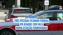 Suíça: três feridos em esfaqueamento numa estação de comboios