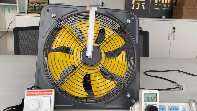 Mingletec 12 inch High Hpeed BLDC Industrial Exhaust Fan #mingletec #ventilation #factory #warehouse #manufacturer