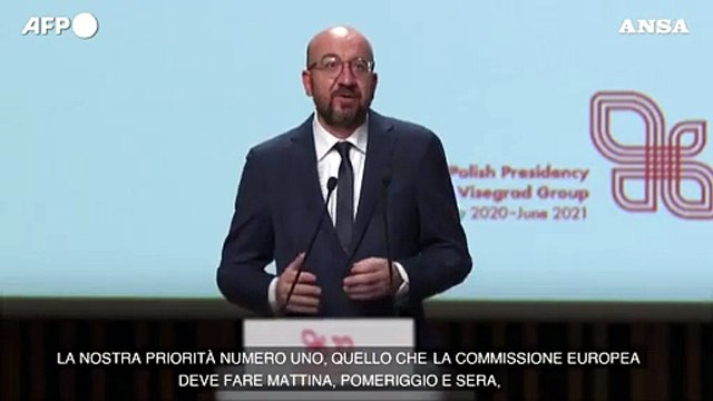 Ue, Michel: Dobbiamo aumentare la produzione di vaccini