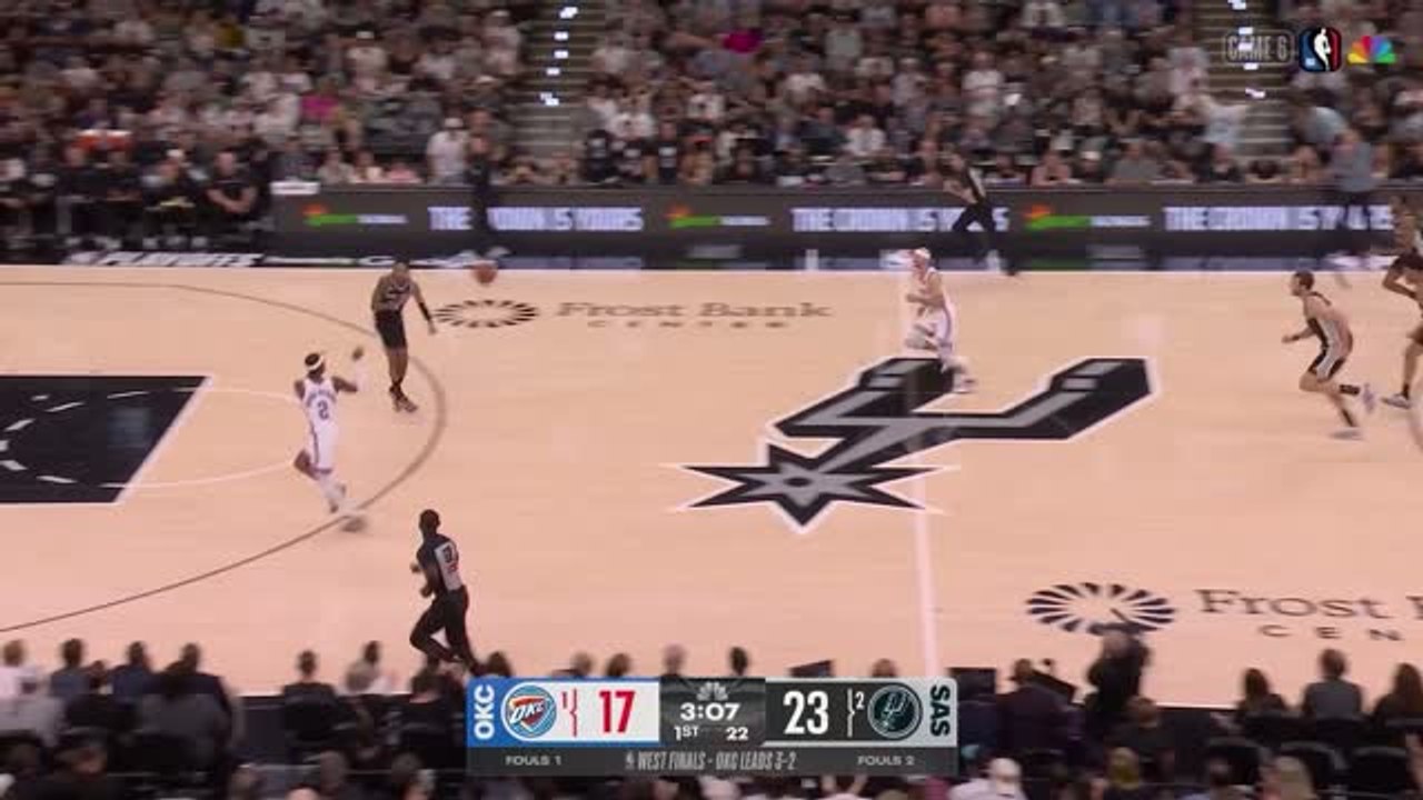 NBA - Les Spurs forcent un Game 7 contre le Thunder