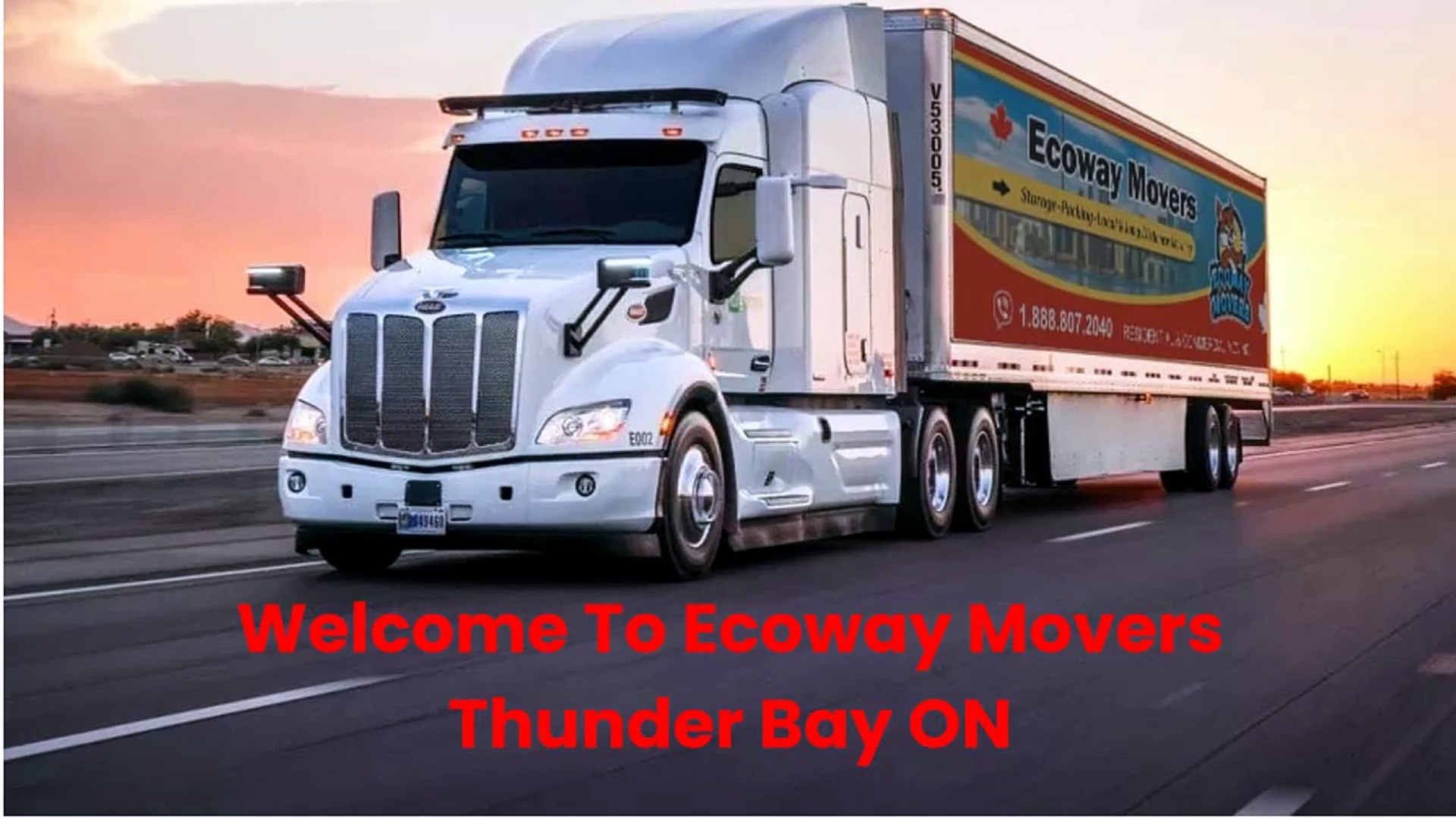 Ecoway Movers : Top-Rated Moving Company in Thunder Bay, ON