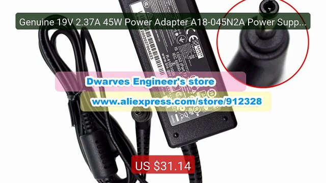 Genuine 19V 2.37A 45W Power Adapter A18-045N2A Power Supply for CHI... Top Rated 2026 | Buy Now!