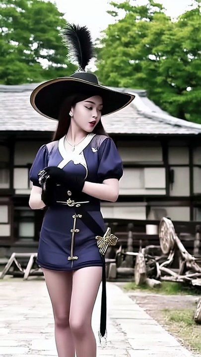 AI Dancing Girl 1531 - Lily Pendragon Suikoden III Cosplay Dance
