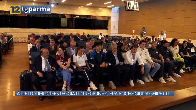 ATLETI OLIMPICI FESTEGGIATI IN REGIONE: C'ERA ANCHE GIULIA GHIRETTI | ATLETI OLIMPICI FESTEGGIATI IN REGIONE: C'ERA ANCHE GIULIA GHIRETTI