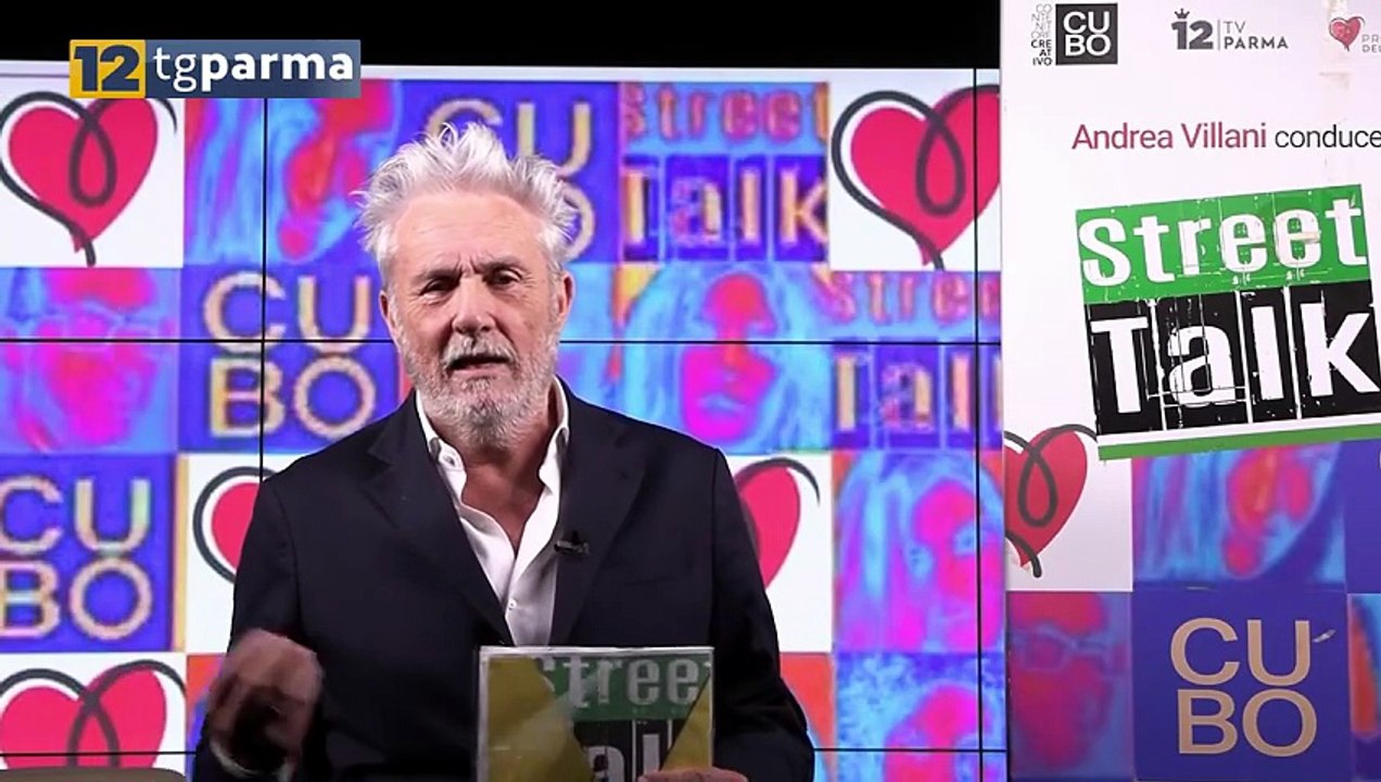 12 TV PARMA, ALLE 22 L'ARTE IN PRIMO PIANO A "STREET TALK" | 12 TV PARMA, ALLE 22 L'ARTE IN PRIMO PIANO A "STREET TALK"