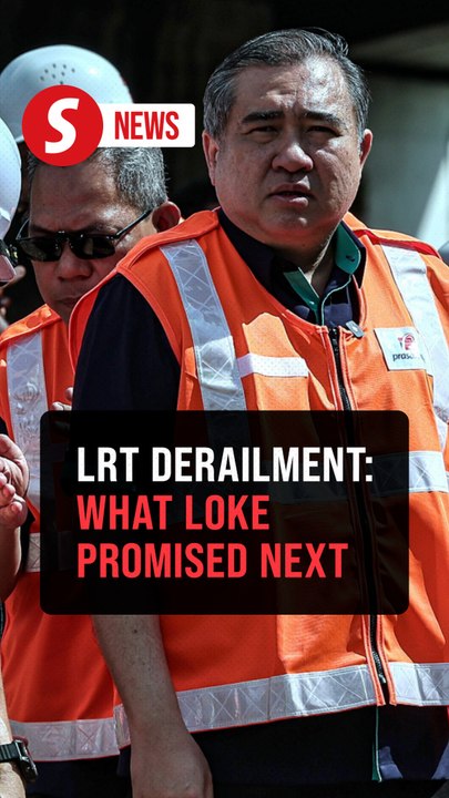 I will take full responsibility for LRT derailment incident, says Loke