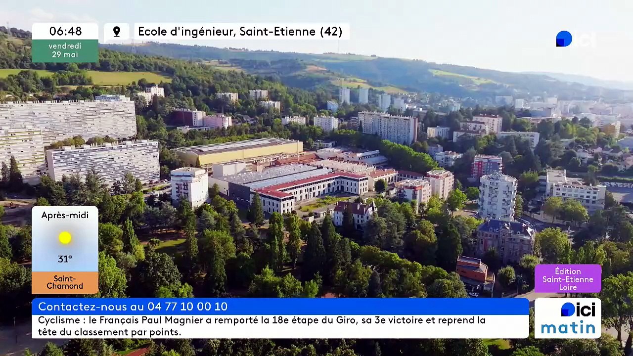 29/05/2026 - ici matin par ici Saint-Étienne Loire en vidéo