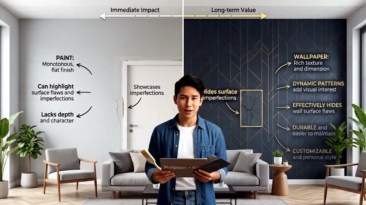 Why Wallpapers Are Better Than Paint for Modern Homes