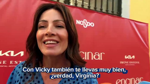 Virginia Troconis recalca su buena relación con Vicky Martín Berrocal, pero se desentiende de la supuesta enemistad con Marta Sánchez: No llego hasta tanto