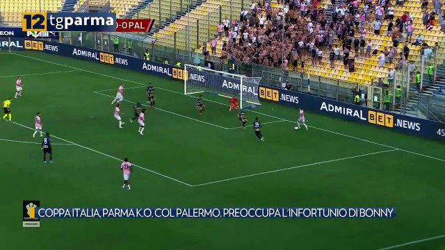 COPPA ITALIA, PARMA K.O. COL PALERMO. PREOCCUPA L'INFORTUNIO DI BONNY | COPPA ITALIA, PARMA K.O. COL PALERMO. PREOCCUPA L'INFORTUNIO DI BONNY