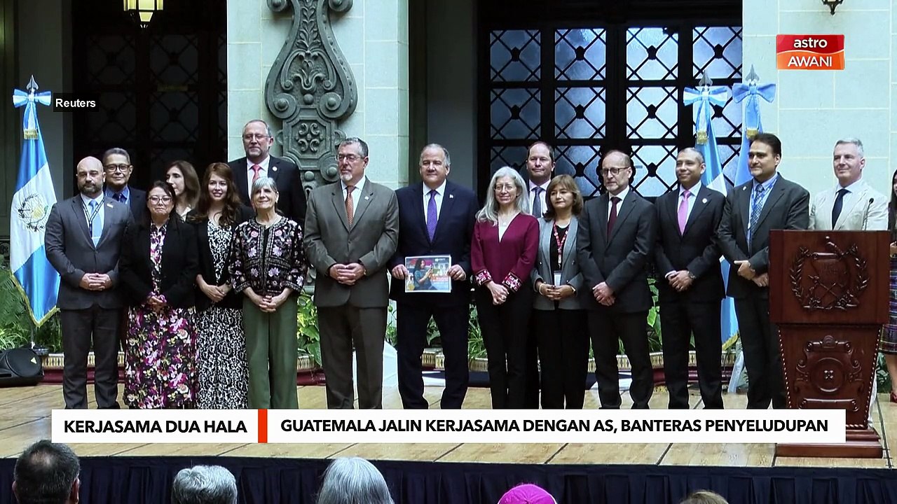 Guatemala jalin kerjasama dengan AS bagi membanteras aktiviti penyeludupan