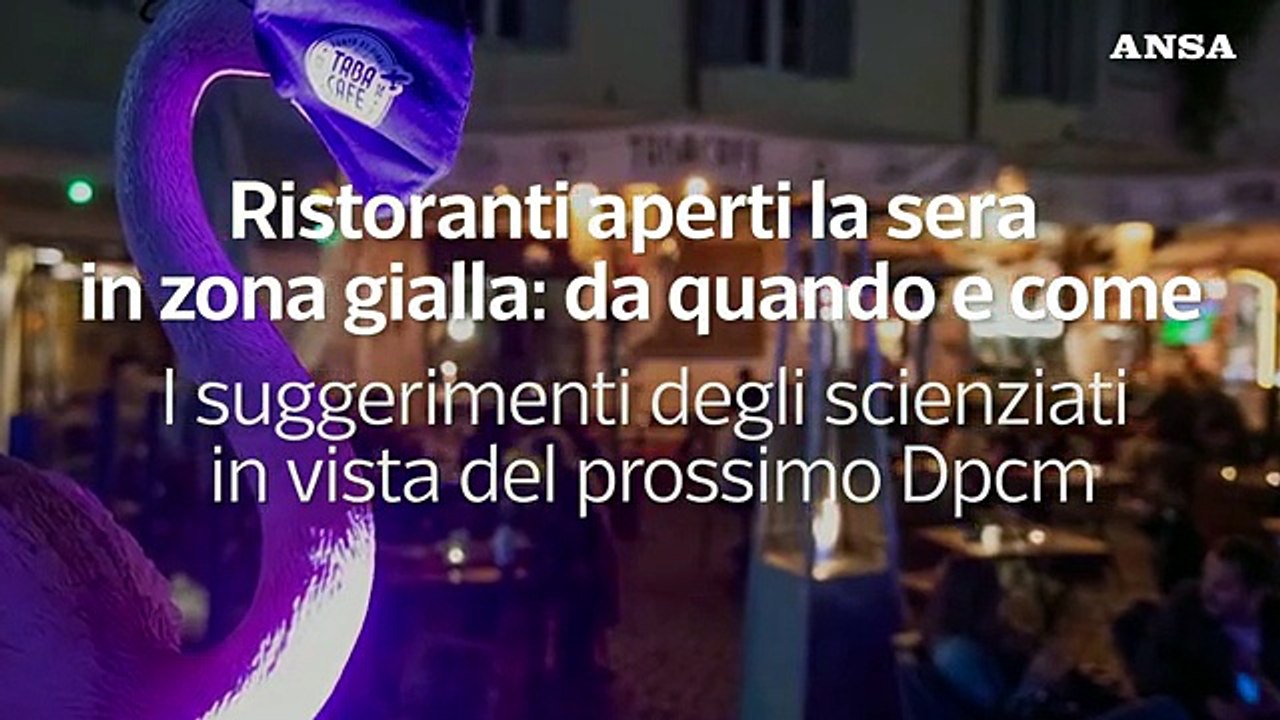 Ristoranti aperti la sera in zona gialla: da quando e come