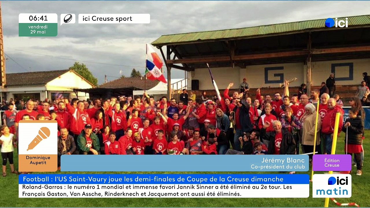 29/05/2026 - ici matin par ici Creuse en vidéo