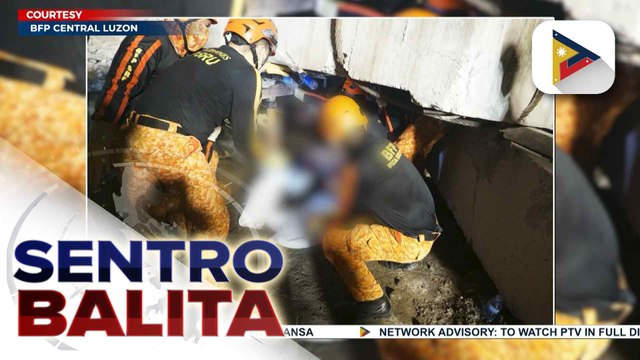 Narekober na labi sa gumuho na ginagawang gusali sa Angeles City, Pampanga, nadagdagan; pagkakakilanlan ng dalawang biktima, tukoy na | ulat ni JM Thompson
