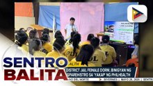 PDLs ng Lucena City District Jail Female Dorm, binigyan ng pagkakataon na magparehistro sa 'YAKAP' ng PhilHealth | ulat ni Mara Grezula - Radyo Pilipinas - Lucena