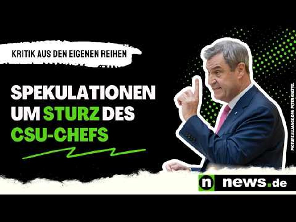 Scharfe Kritik aus den eigenen Reihen - Spekulationen um Sturz des CSU-Chefs