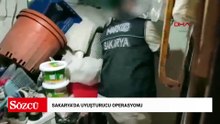 Sakarya'da uyuşturucu operasyonu