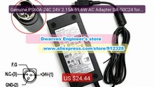 Genuine PS60A-24C 24V 2.15A 51.6W AC Adapter DA-50C24 for APD STAR... -- Best Deal 2026 | Shop Now!