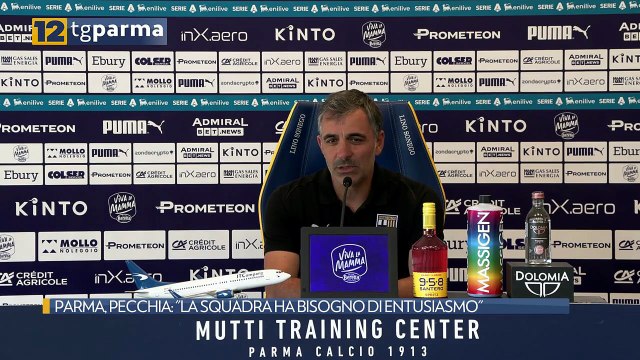 PARMA, PECCHIA: LA SQUADRA HA BISOGNO DI ENTUSIASMO | PARMA, PECCHIA: LA SQUADRA HA BISOGNO DI ENTUSIASMO