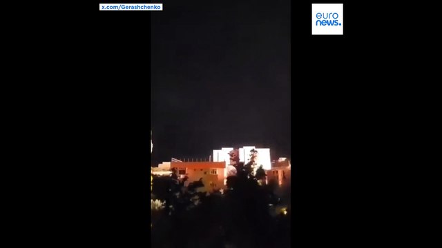 VÍDEO: El momento en el que un dron ruso impacta contra un bloque de pisos en Rumanía, hay 2 heridos