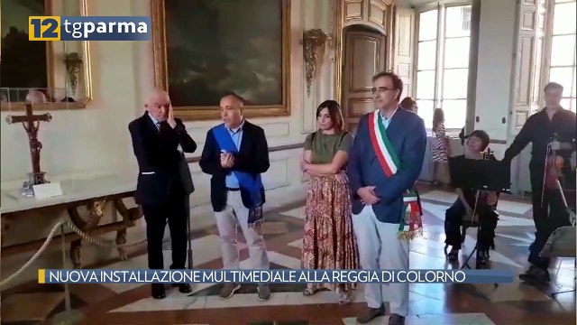 NUOVA INSTALLAZIONE MULTIMEDIALE ALLA REGGIA DI COLORNO | NUOVA INSTALLAZIONE MULTIMEDIALE ALLA REGGIA DI COLORNO