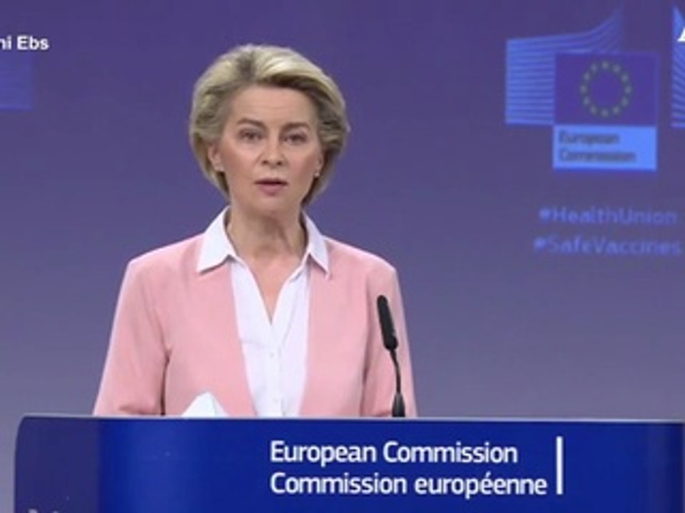 Vaccini, von der Leyen: "L'Ue acquistera' altri 300 milioni di dosi da Moderna"