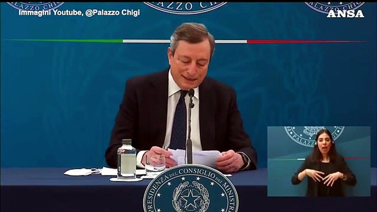 Vaccini, Draghi: "Se il coordinamento Ue funziona bene, altrimenti si va per conto proprio"