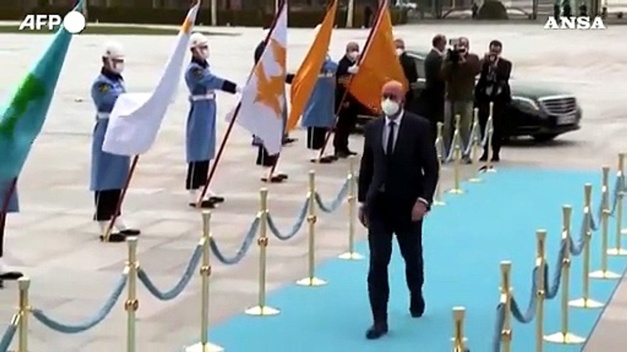 Ue-Turchia, Erdogan accoglie Ursula von der Leyen e Charles Michel ad Ankara