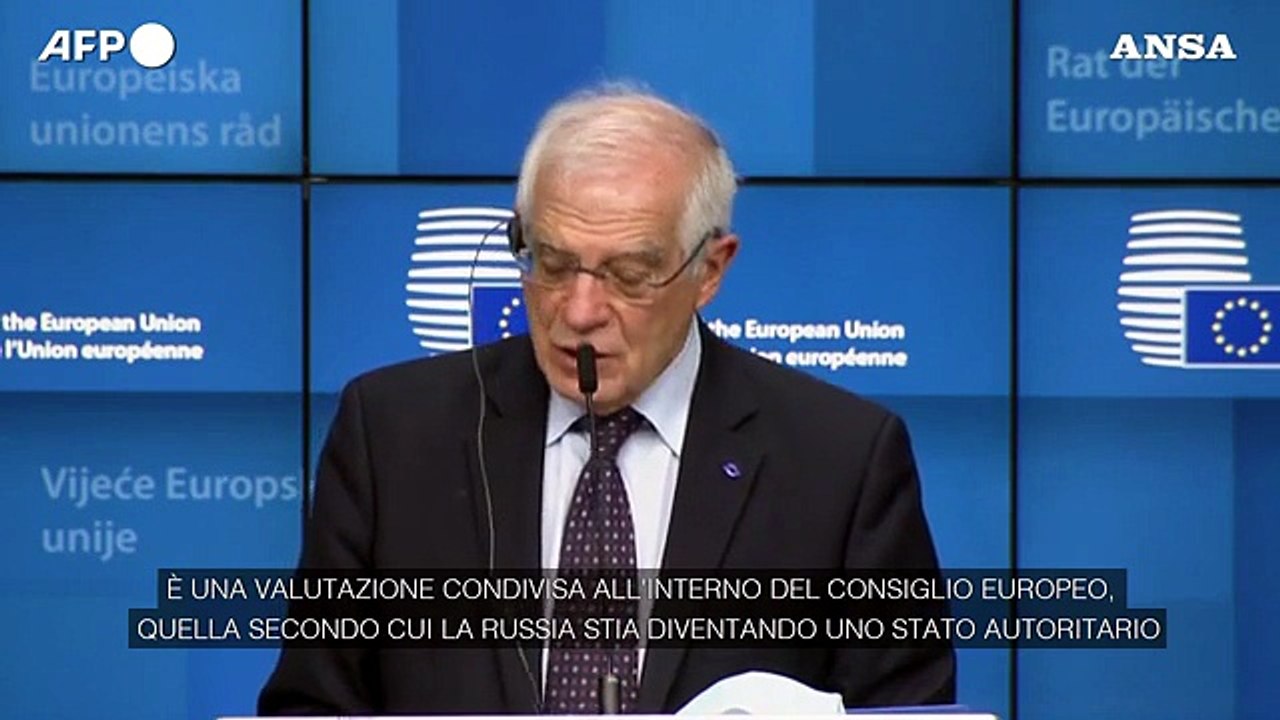 Accordo Ue su sanzioni alla Russia per la vicenda Navalny